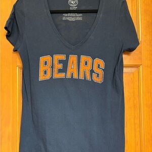 47 Brand Chicago Bears Navy Graphic T-Shirt